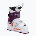 Ghete de schi pentru copii ATOMIC Hawx Girl 2 alb/violet AE5025660