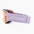Ochelari de schi Atomic Savor Photo lavanda/roșu 4