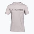 Tricou pentru bărbați Atomic Alps gull grey 2