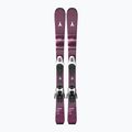 Schiuri de coborâre pentru copii + legături Atomic Maven Jr 100-120 + C5 GW red plum