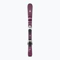 Schiuri de coborâre pentru copii + legături Atomic Maven Jr 100-120 + C5 GW red plum 2