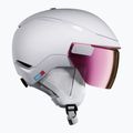 Cască de schi Atomic Revent GT Amid Visor HD S2 white heather/pink copper