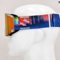 Ochelari de schi Salomon S View Sigma translucid înghețat/roșu maculat roșu 10