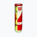 Wilson Team Practice mingi de tenis de antrenament 4 buc galben WRT111900 3