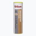 Fluturași de badminton Wilson Smashstar 6 buc. yellow