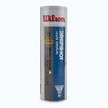 Wilson Dropshot badminton navetă de badminton 6 buc alb WRT6046WH
