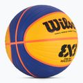 Minge de baschet Wilson Fiba 3x3 Replica RBR blue/yellow mărime 6 2