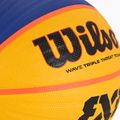 Minge de baschet Wilson Fiba 3x3 Replica RBR blue/yellow mărime 6 3