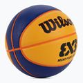 Wilson Fiba 3X3 Mini baschet de cauciuc WTB1733XB mărimea 3 2