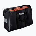 Geantă pentru mingi de baschet Wilson Travel Basket 6 Ball black/silver 3