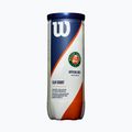 Set de mingi de tenis Wilson Roland Garros Clay Ct 3 buc galben WRT125000 2