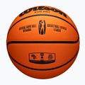 Minge de baschet Wilson EVO NXT Africa League brown mărime 7 6