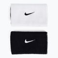 Nike Dri-Fit Doublewide Wristbands Home And Away 2 buc alb NNNB0-101 2
