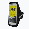 Bandă de telefon pentru alergat Nike Lean Arm Band black/black/silver 2