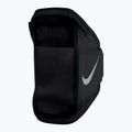 Curea pentru telefon Nike Pocket Arm Band Plus black/black/silver