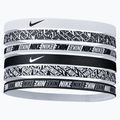 Benzi de cap Nike imprimate 6 buc alb N0002545-176