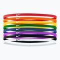 Bentiță Nike Skinny Headbands 8 szt. pimento/orange blaze/sunlight