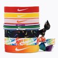 Benzi de păr mixte Nike 9 buc. portocalii N0003537-950