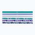 Benzi de cap Nike imprimate 6 buc. verde/violet N0002545-322