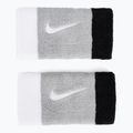 Brățări Nike Swoosh Doublewide 2 buc. gri/negru N0001586-016 2