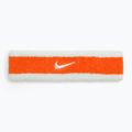 Bentiță Nike Swoosh Headband glacier blue/safety orange/glacier blue