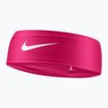 Bentiță Nike Dri-Fit Fury Classic Headband vivid pink/white/white