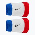 Benzi de încheietură Nike Swoosh Classic Doublewide Wristbands 2 buc game royal/university red/black
