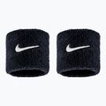Benzi încheietură Nike Swoosh Classic Wristbands 2 buc. black/white