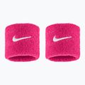 Benzi încheietură Nike Swoosh Classic Wristbands 2 buc. vivid pink/white