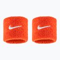 Benzi încheietură Nike Swoosh Classic Wristbands 2 buc. team orange/white