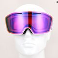 Ochelari de schi Alpina Nendaz Nendaz Q-Lite S2 alb/lilac mat/lavender 9