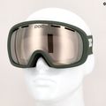 Ochelari de schi POC Fovea epidote green/partly sunny ivory 10