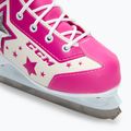 Patine pentru copii CCM Glitter Girl white/pink 7