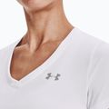 Tricou de antrenament pentru femei Under Armour Tech SSV - Solid alb-argintiu 1255839 3
