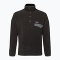 Patagonia bărbați fleece Sweatshirt bărbați Synch Snap-T P / O negru w / forjă gri 3