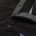 Patagonia bărbați fleece Sweatshirt bărbați Synch Snap-T P / O negru w / forjă gri 6