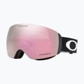 Ochelari de schi Oakley Flight Deck negru mat/prizm snow hi pink 2