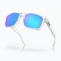 Ochelari de soare Oakley Holbrook XL polished clear/prizm sapphr irid polar 4