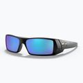 Ochelari de soare polarizați Oakley Gascan negru mat/prizm sapphire safir mat 6