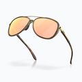 Ochelari de soare Oakley Split Time brown tortoise gold/prizm rose gold polarized 4