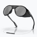 Ochelari de soare polarizați Oakley Clifden negru mat/negru închis/ negru închis 9