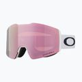Ochelari de schi Oakley Fall Line alb mat/prizm rose gold 5