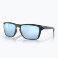 Ochelari de soare polarizați Oakley Sylas negru mat/prizm deep water 5