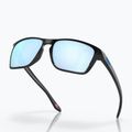Ochelari de soare polarizați Oakley Sylas negru mat/prizm deep water 8