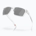 Ochelari de soare Oakley Sylas polished clear/prizm sapphire 4