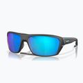 Ochelari de soare polarizați Oakley Split Shot negru mat/prizm sapphire safir mat 10