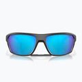 Ochelari de soare polarizați Oakley Split Shot negru mat/prizm sapphire safir mat 9
