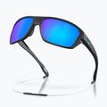 Ochelari de soare polarizați Oakley Split Shot negru mat/prizm sapphire safir mat 11