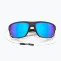 Ochelari de soare polarizați Oakley Split Shot negru mat/prizm sapphire safir mat 12