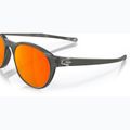 Ochelari de soare Oakley Reedmace matte grey smoke/prizm ruby polar 6
